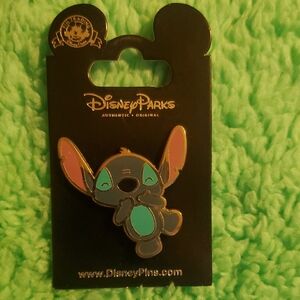 Disney Parks Stitch Pin - Blue and Black